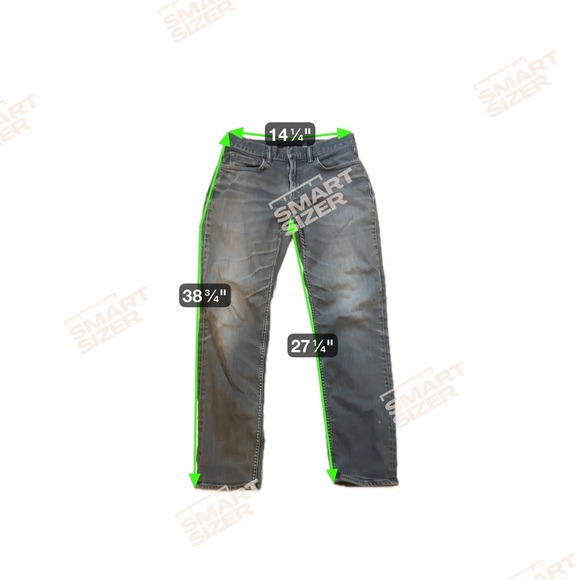 Banana Republic Men's Slim Fit Gray Jeans 30 x30 “Rapid Movement Denim” - Picture 7 of 7